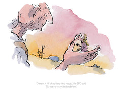 QUENTIN BLAKE - The BFG - Dreams Is Full Of Mystery And Magic