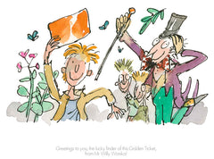 QUENTIN BLAKE - Charlie & the Chocolate Factory - Greetings To You (2018)