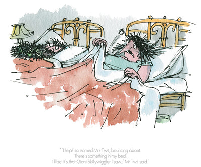 QUENTIN BLAKE - Help! Screamed Mrs Twit