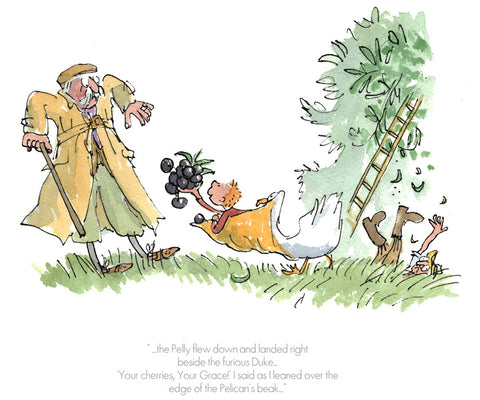 Quentin Blake "Your Cherries, Your Grace" 