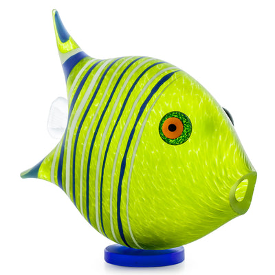 BOROWSKI GLASS - Angel Fish Lime Green