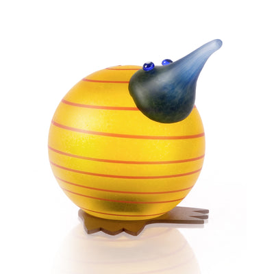 BOROWSKI GLASS - Kiwi Paperweight Yellow