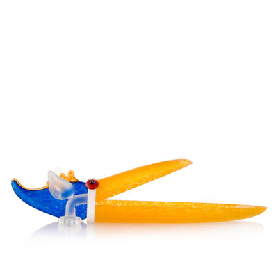 BOROWSKI GLASS - Pelikan Bowl Yellow