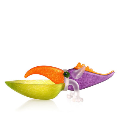 BOROWSKI GLASS - Tukan Bowl  Lime Green