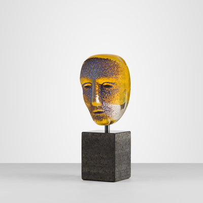 KOSTA BODA - Brains Flora/Yellow