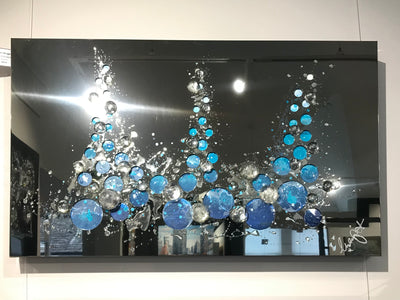 CLARE WRIGHT - Waterfall Bubbles Trio Fretcut