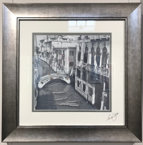 Clare Wright, Venice Canal 1 - Framed