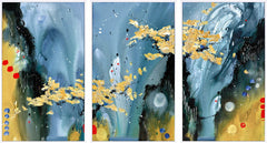 DANIELLE O'CONNOR AKIYAMA - The Golden Reach (Triptych)