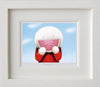 Doug Hyde Happy Face Framed