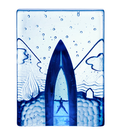 KOSTA BODA - Blues Sculpture 150mm