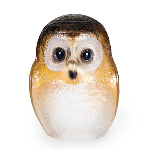 Mats Jonasson Owl Brown Small 