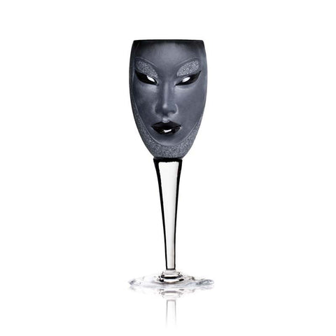 Mats Jonasson Electra Wine Glass Black