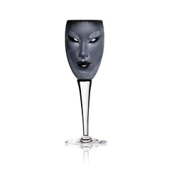 MALERAS - Electra Wine Glass, Black