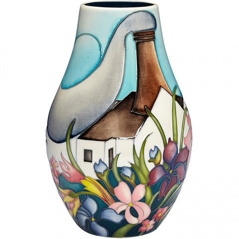 moorcroft-Factory Flowers Vase 117/7 (2019)