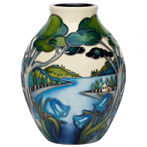 moorcroft-Grasmere Bluebells 3/5 Vase (2018)