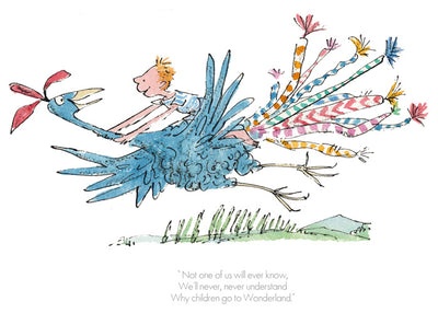 QUENTIN BLAKE - Why Children Go To Wonderland