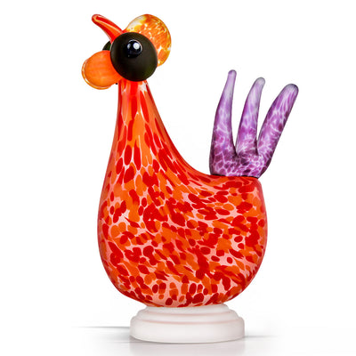 BOROWSKI GLASS - Ranko Red-Orange