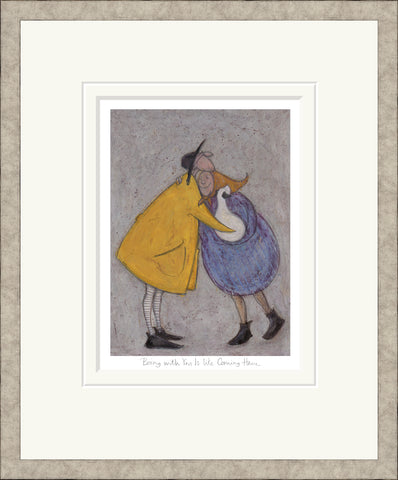 Sam Toft Being With You Is Like Coming Home Framed
