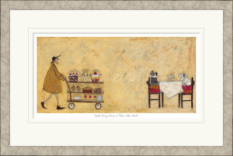 Sam Toft, Good Things Come To Those Who Wait - Framed