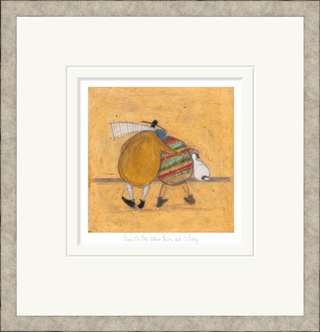Sam Toft, Lean on Mew When You're Not Strong - Framed