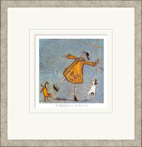 Sam Toft, The Wobbly Bits are all Part of it - Framed 