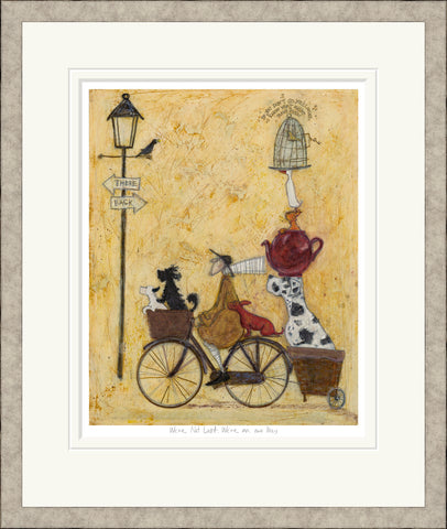 Sam Toft We're Not Lost, We're On Our Way Framed