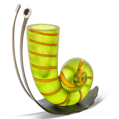 BOROWSKI GLASS - Slow Jack Tall Vase Lime Green